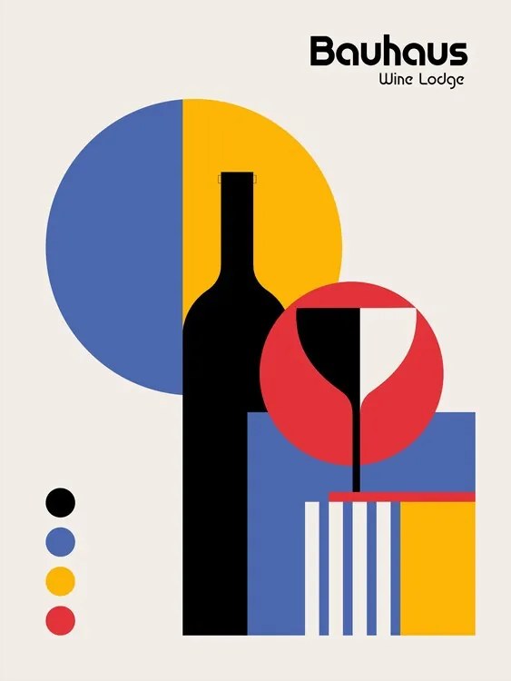 Ilustratie Bauhaus Wine Lodge, Retrodrome