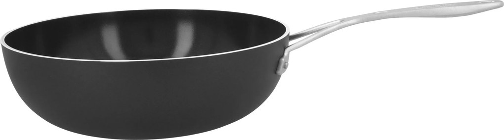 Demeyere Alu Industry 3 Ceramic Wok vlakke bodem Ceraforce 28 cm - Alu Industry 3 Ceramic - Demeyere