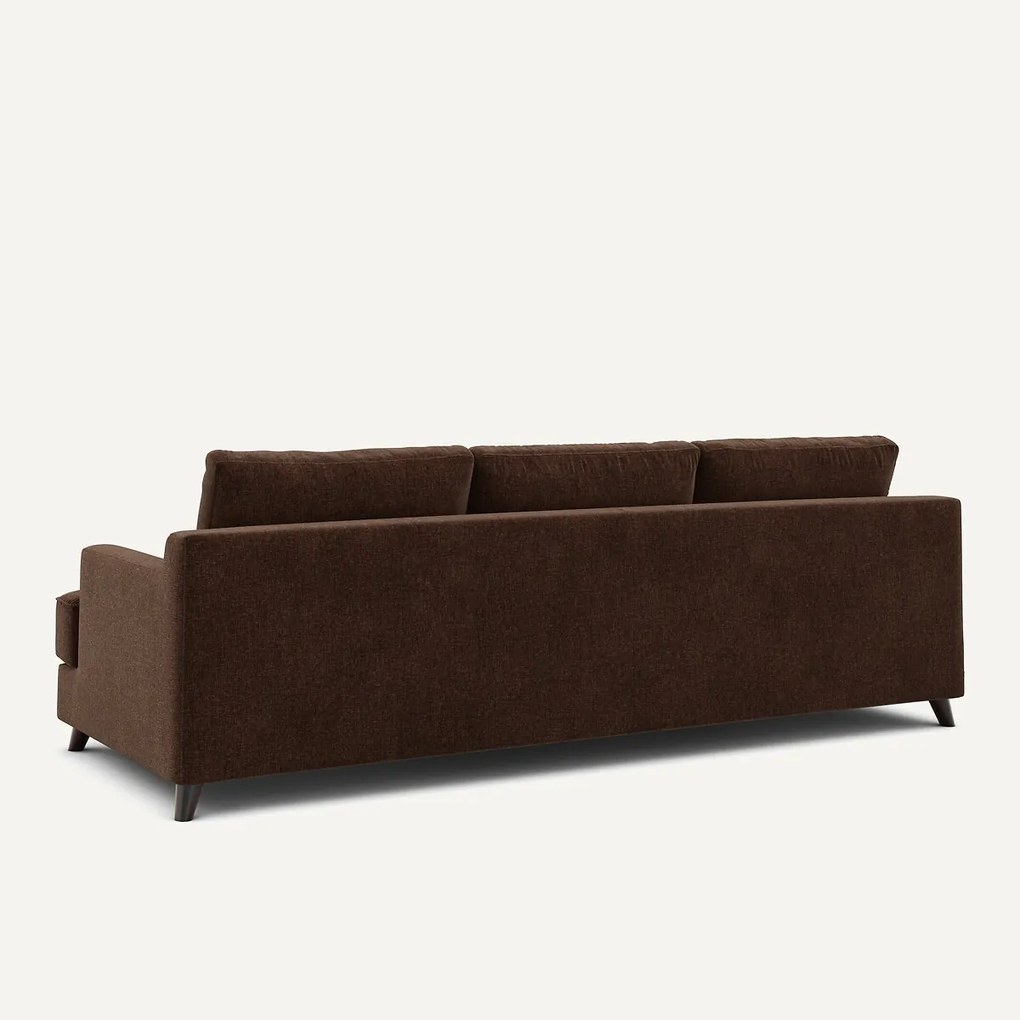 Sofa 3- of 4-zits, chenille fluweel, Alwine