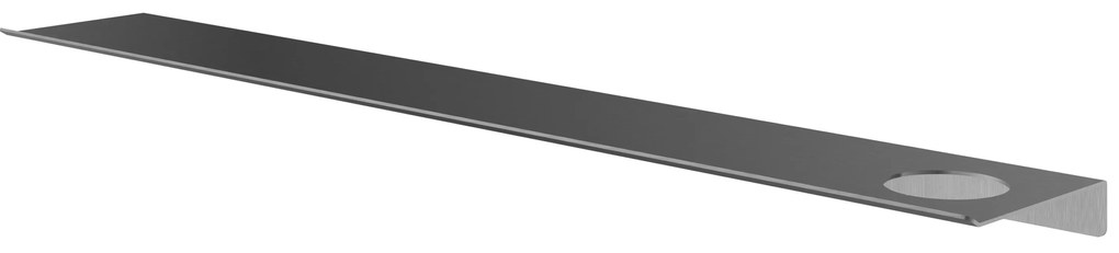 Hotbath &More planchet 80cm met uitsparing voor een zeepdispenser of beker ijzer verouderd PVD