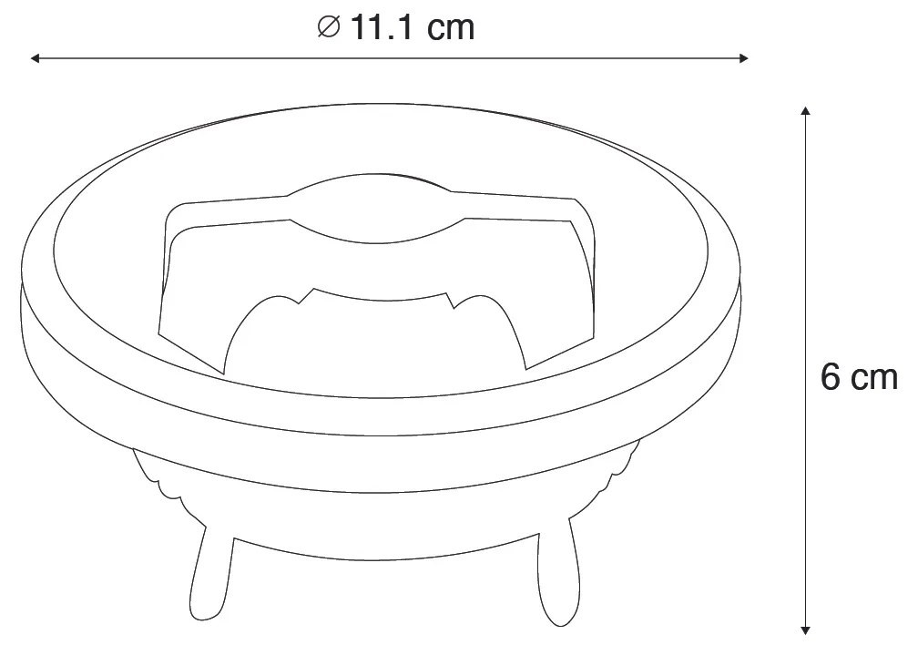 G53 dimbare LED lamp AR111 12W 600 lm 2700K