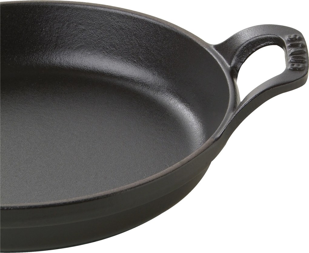 Staub Specialities Ovenschaal 20 cm, Rond, Zwart - Specialities - Staub