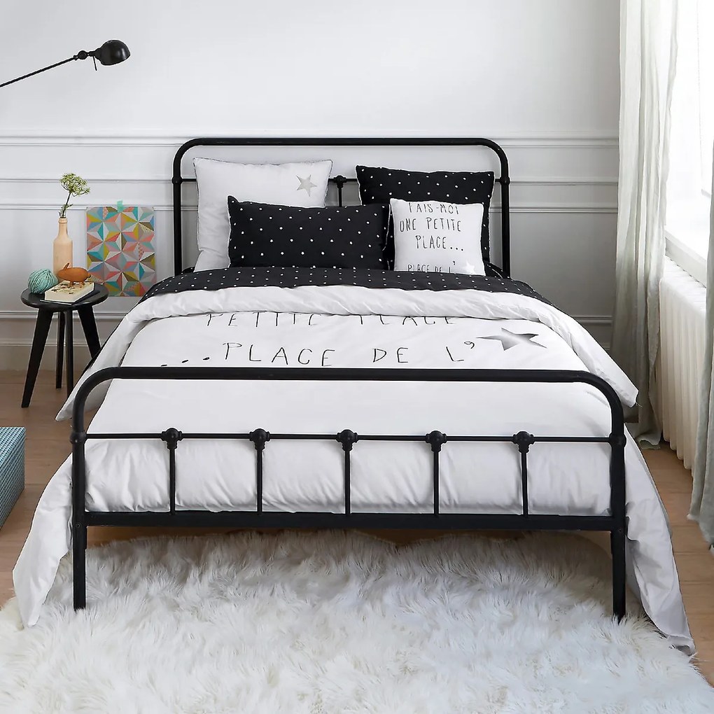 2-persoonsbed met spijlen, Asper