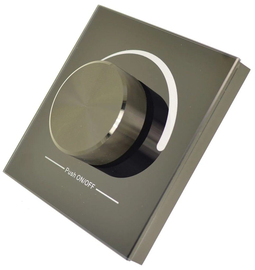 KLEMKO 860370 IZY dimmers IZD-RF-DIM-MI RF-868 IZY muur inbouw wandzender voor IZY dim ontvangers