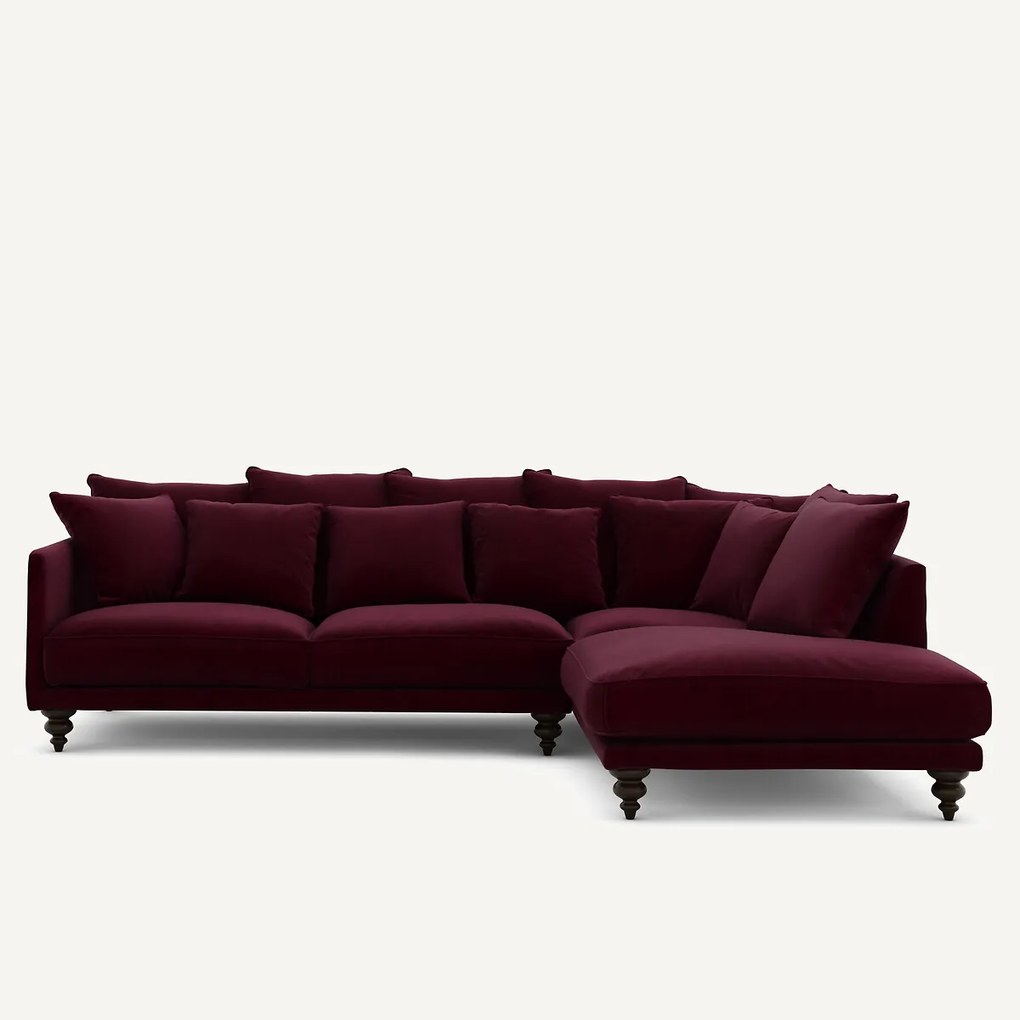 Fluwelen hoekbank, LAZARE