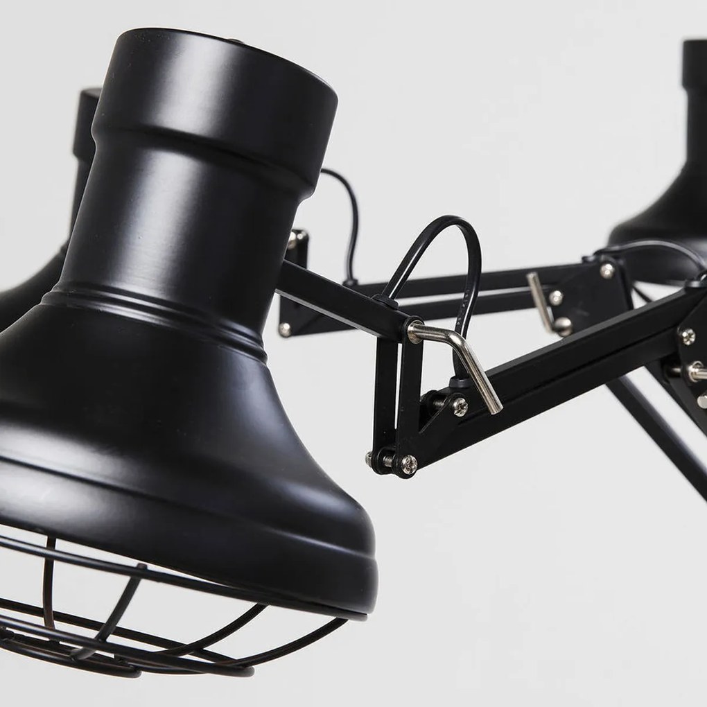 Verstelbare Hanglamp Zwart