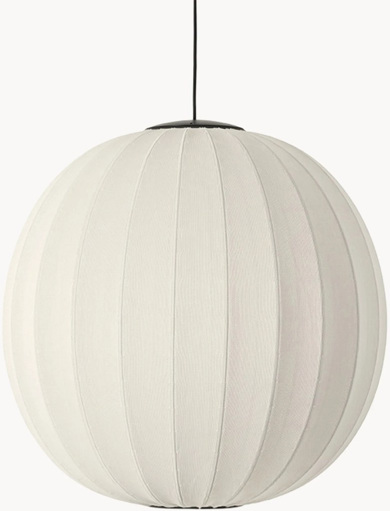 Handgemaakte LED hanglamp Knit-Wit