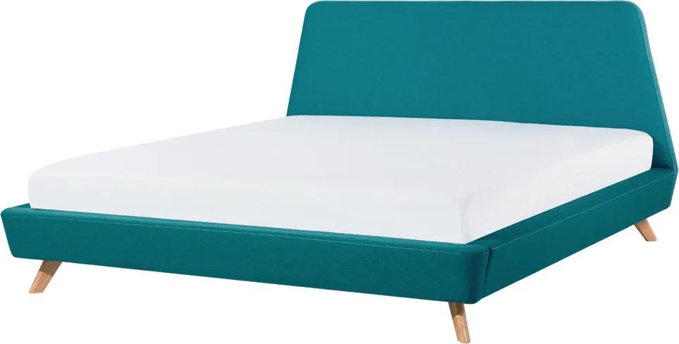 Bed turquoise 160 x 200 cm VIENNE