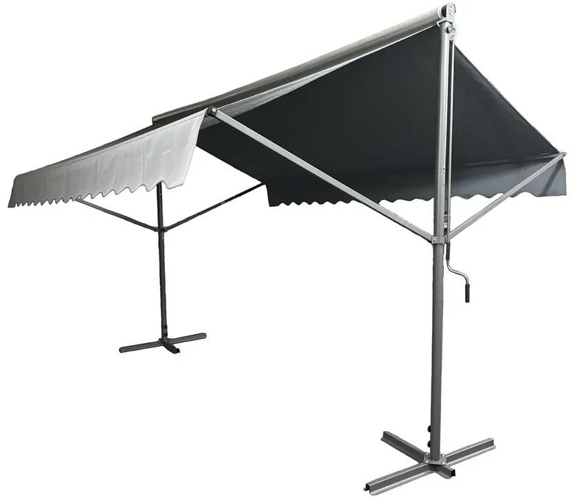 Garden Point vrijstaande luifel Parla 4x3 m antraciet