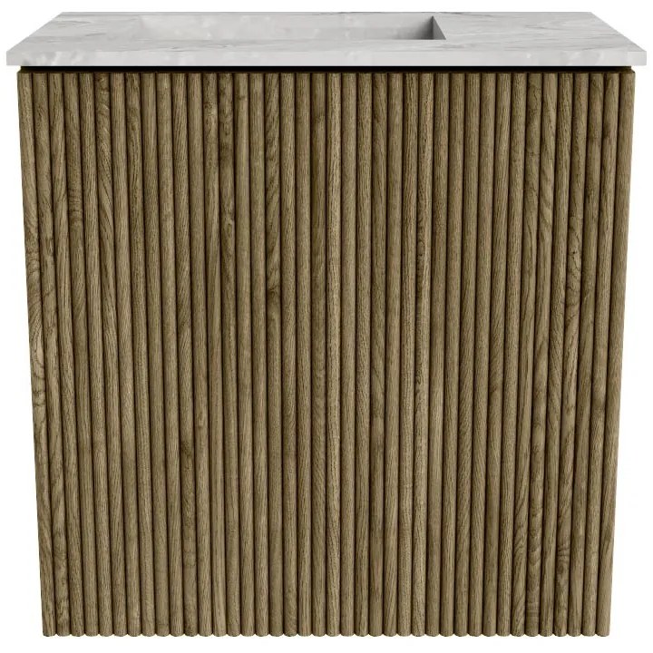 Mondiaz Joya DLux 40cm toiletmeubel dusk met wastafel faye links 1 kraangat glace