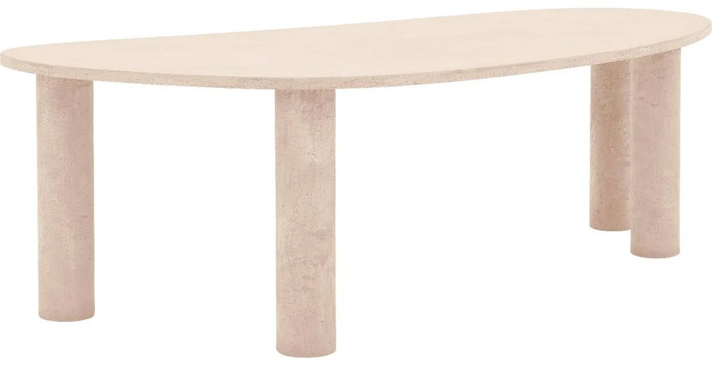 Goossens Eettafel Stone, Organisch 240 x 120 cm