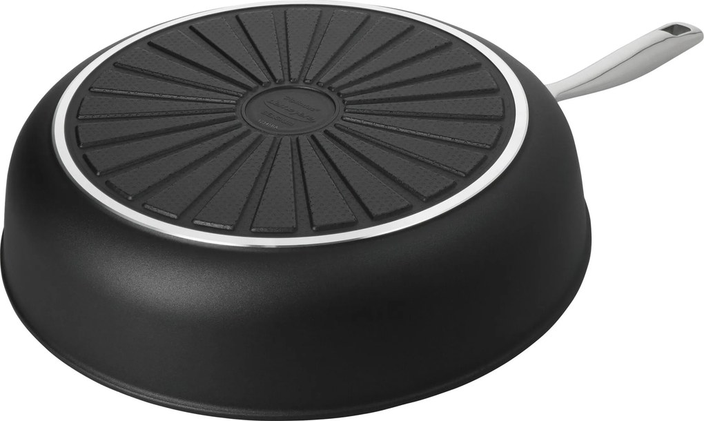 Demeyere Alu Pro 5 Hapjespan met lange steel Ceraforce 28 cm - Alu Pro 5 - Demeyere