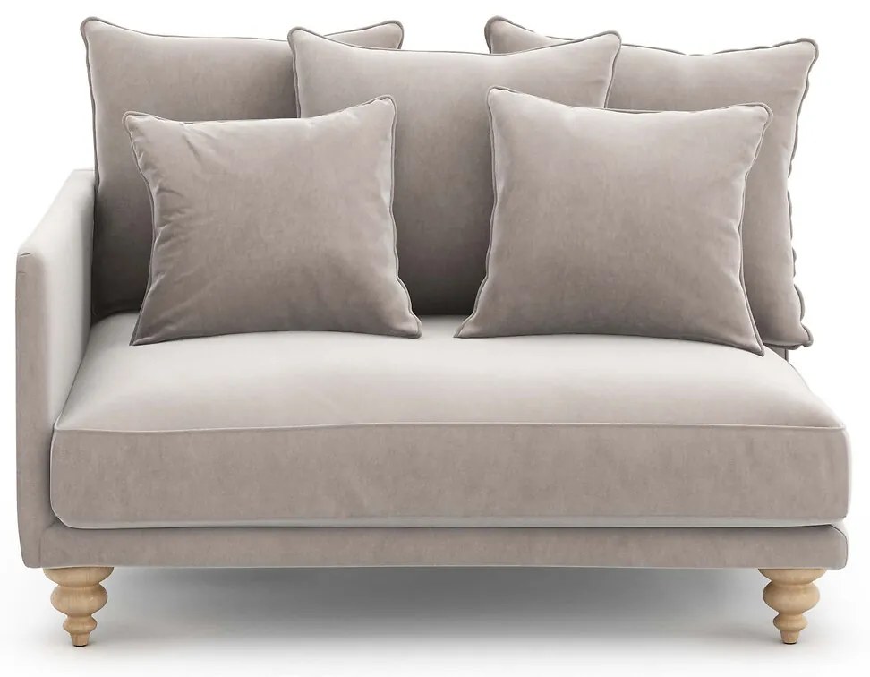 Halve bank in fluweel, Lazare