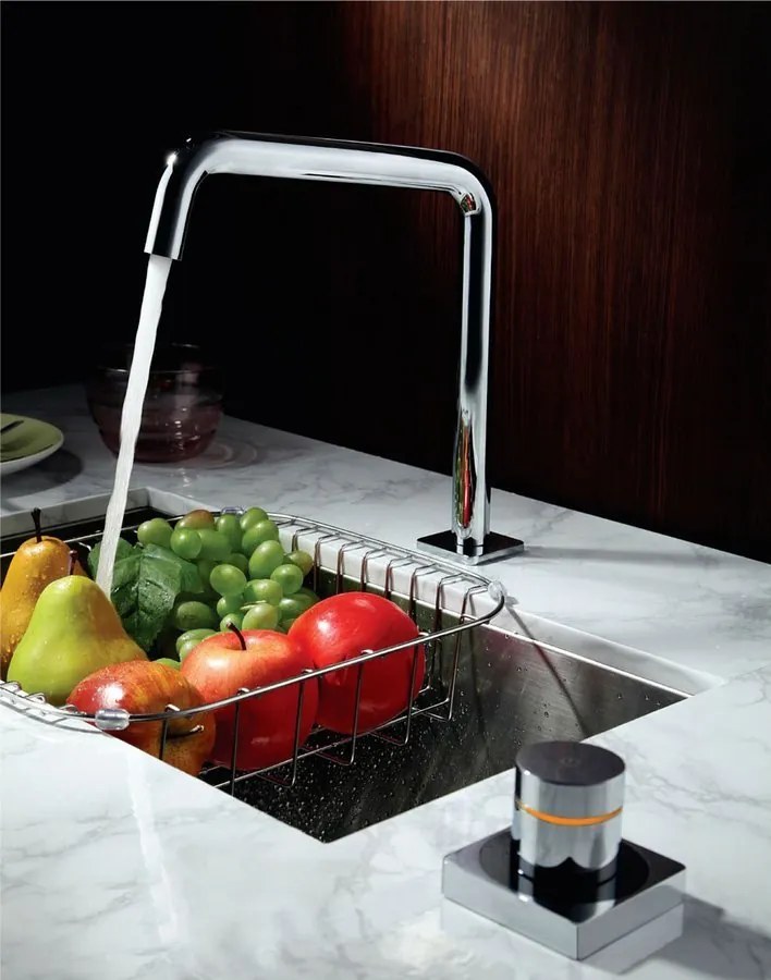 Sapho Epic spoelbak 44x43x20cm RVS