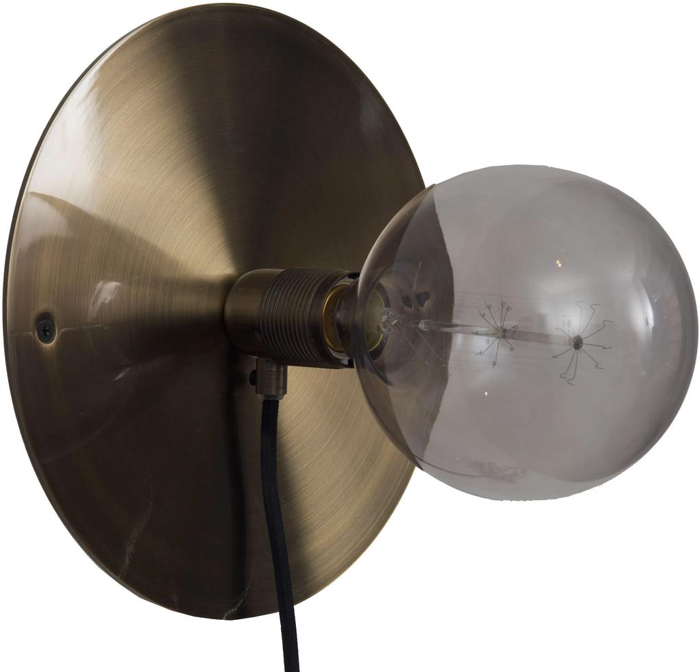 Frama E27 wandlamp 25cm brons