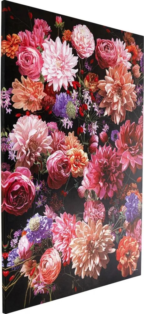 Groot Bloemen Schilderij 140x200 Cm