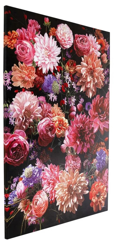 Kare Design Touched Flower Bouquet Groot Bloemen Schilderij 140x200 Cm