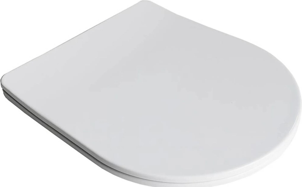 Saqu Please toiletbril met softclose en quickrelease 36x42,5x5cm wit