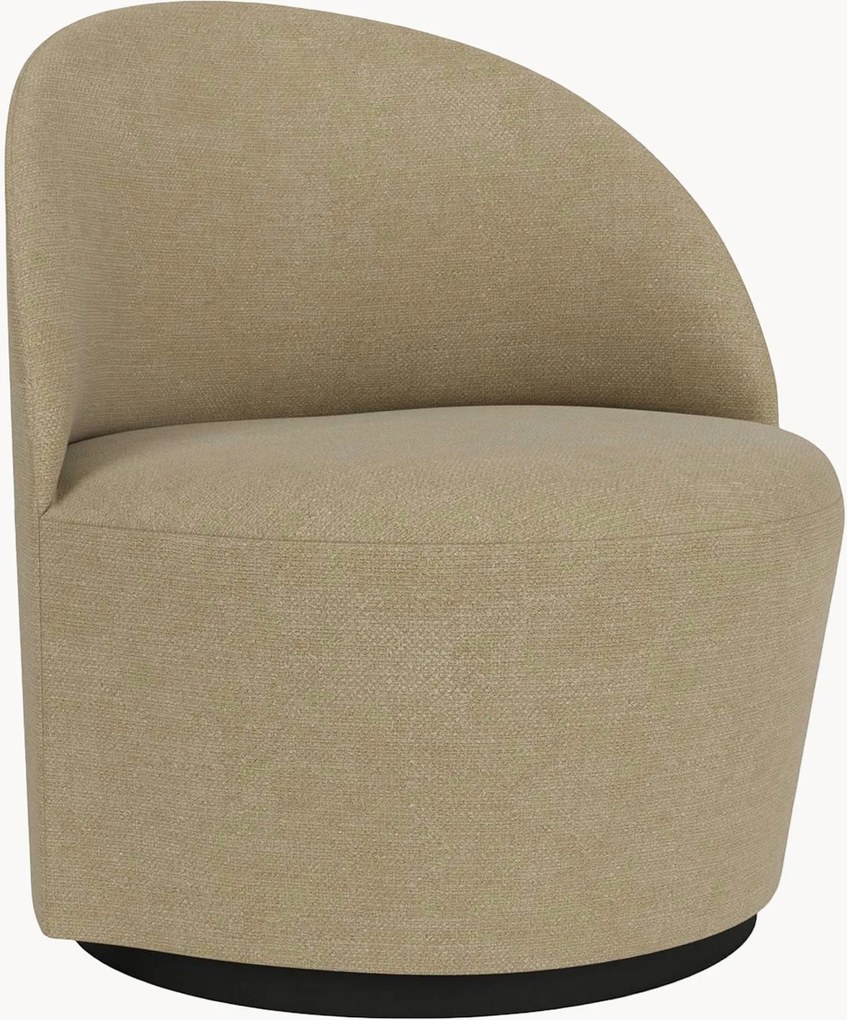 Bouclé draaibare fauteuil Tearoom