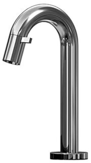 Hansa Hansanova Style toiletkraan 94mm inclusief vaste uitloop staal 5093810196