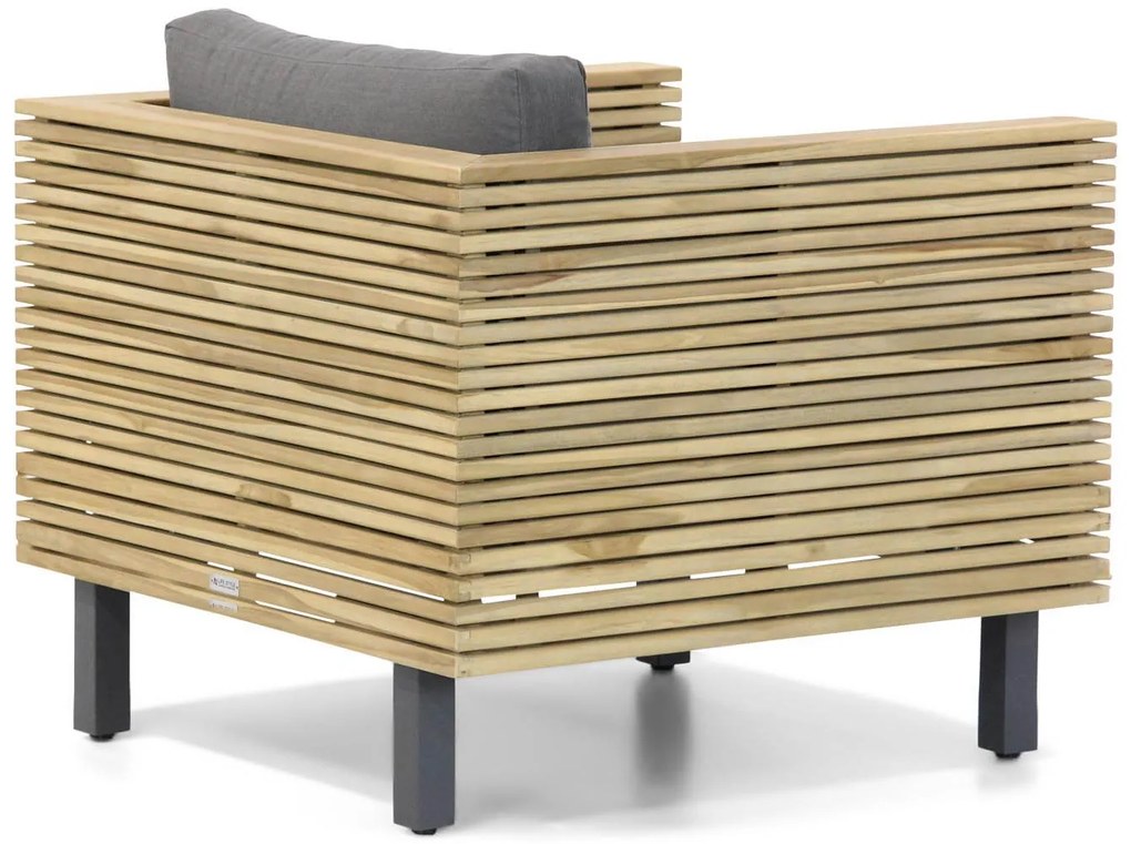 Hoek loungeset 5 personen Teak Old teak greywash  Lifestyle Garden Furniture New York