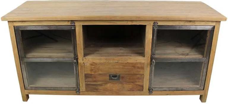 HSM Collection TV-meubel Dingklik - bruin - 150x50x70 cm - Leen Bakker