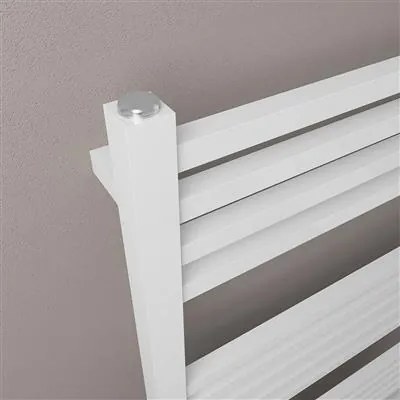 Eastbrook Tuscan Square multirail handdoekradiator 60x80cm 497W wit glans