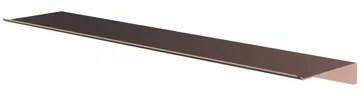 Hotbath &MORE Planchet - 60cm - inclusief bevestigings rails - Geborsteld koper PVD SH060BCP