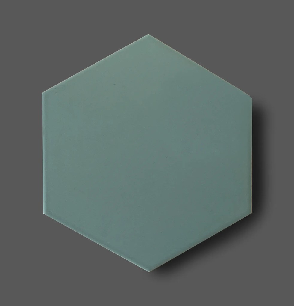 Hexagon Vloertegel 15x17 Cm Cifre Timeless Jade
