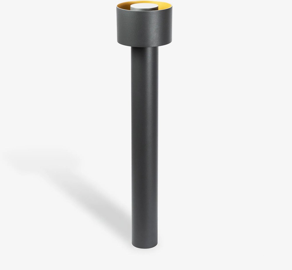 Leeds Tuinlamp Antraciet 65cm Tuinverlichting Antraciet Geïntegreerde LED