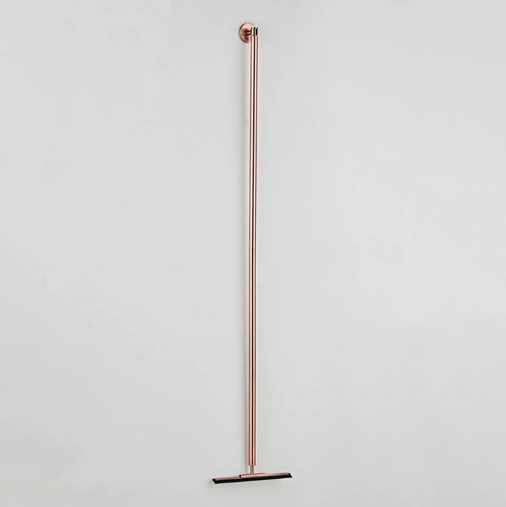 Saniclear Copper vloerwisser 125cm geborsteld koper