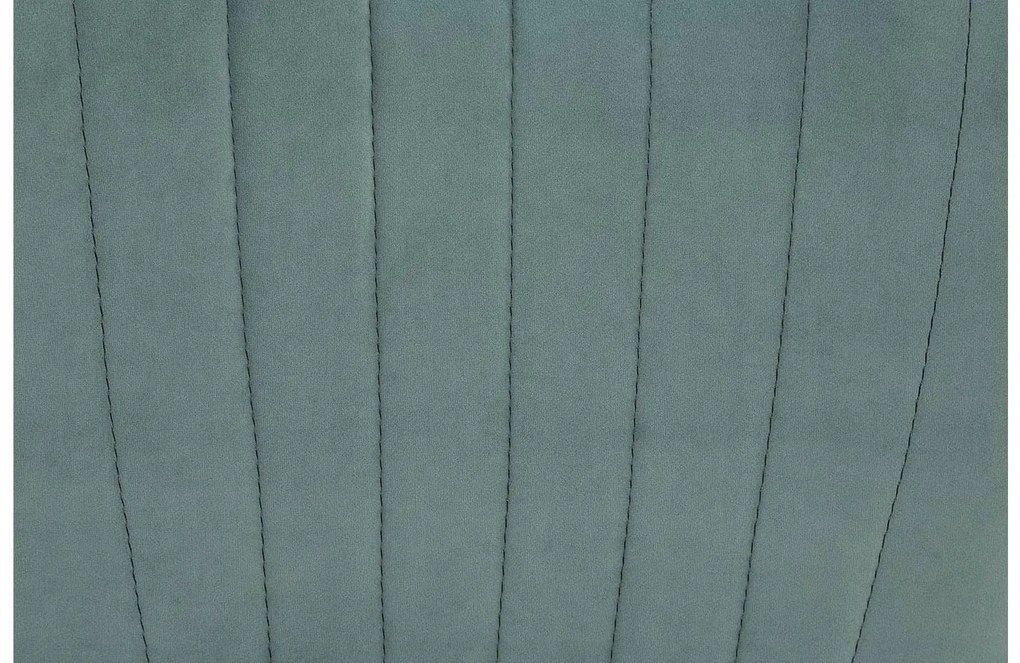 Goossens Eetkamerstoel Rob groen velvet stof leuning, urban industrieel