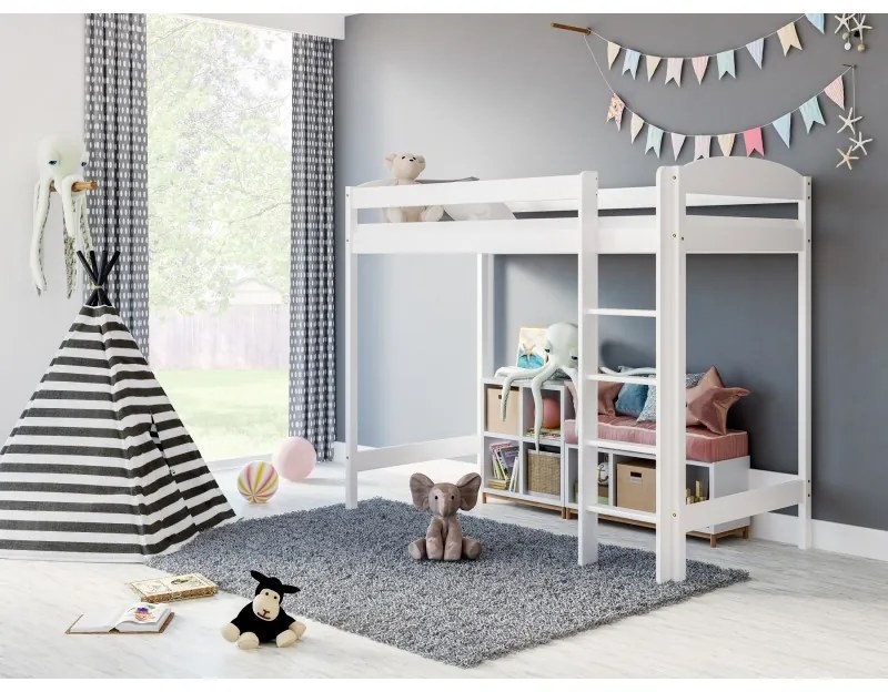 Kinderen Blauw Hoogslaper - Bobby Voor Kinderen Kinderen Junioren 5059914014103 Children's Beds Home, 160x80, Geen Children's Beds Home Dennenhout