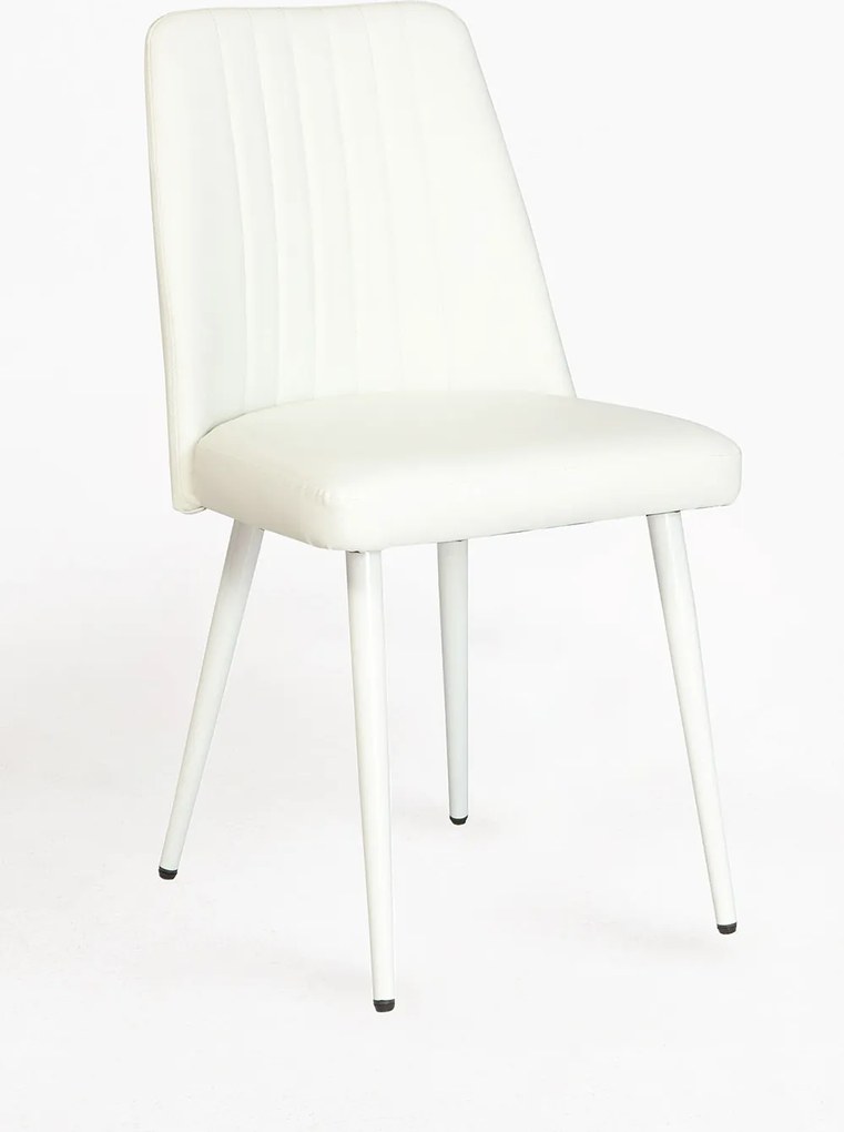 Set 4 Betros Kunstlederen Stoelen