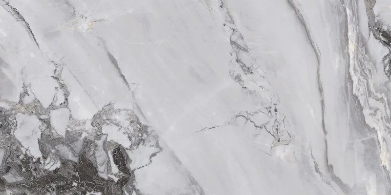 Mexen Limos Grijze gerectificeerde geglazuurde gresmonster G1, vloer- en wandtegel, glans - TL127-01-S