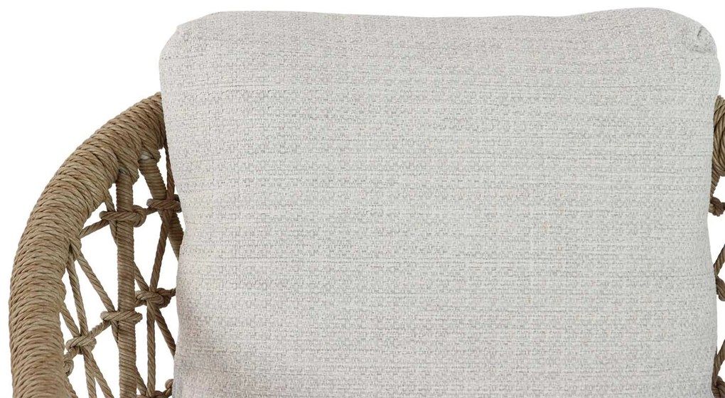 Tuinset 4 personen 165 cm Aluminium/wicker Taupe Coco Bali/Brighton