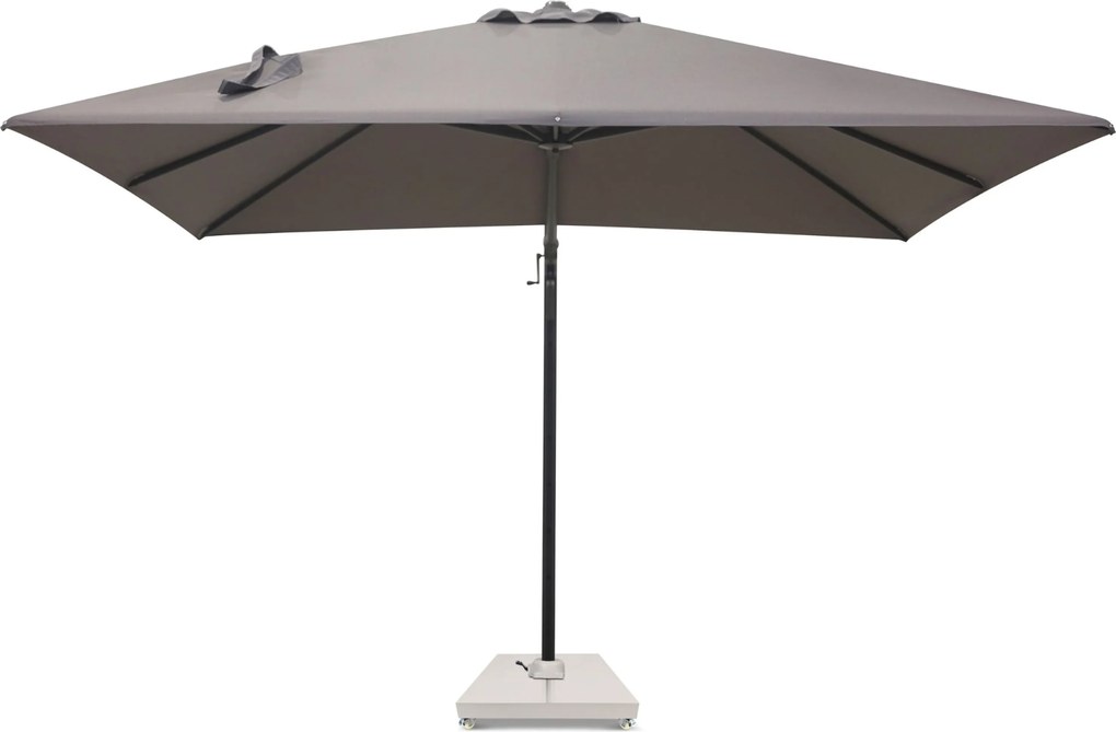 Zweefparasol 3x3.5m S2 Excellent Mocha (excl. voet) Taupe-naturel-bruin Camello Luna