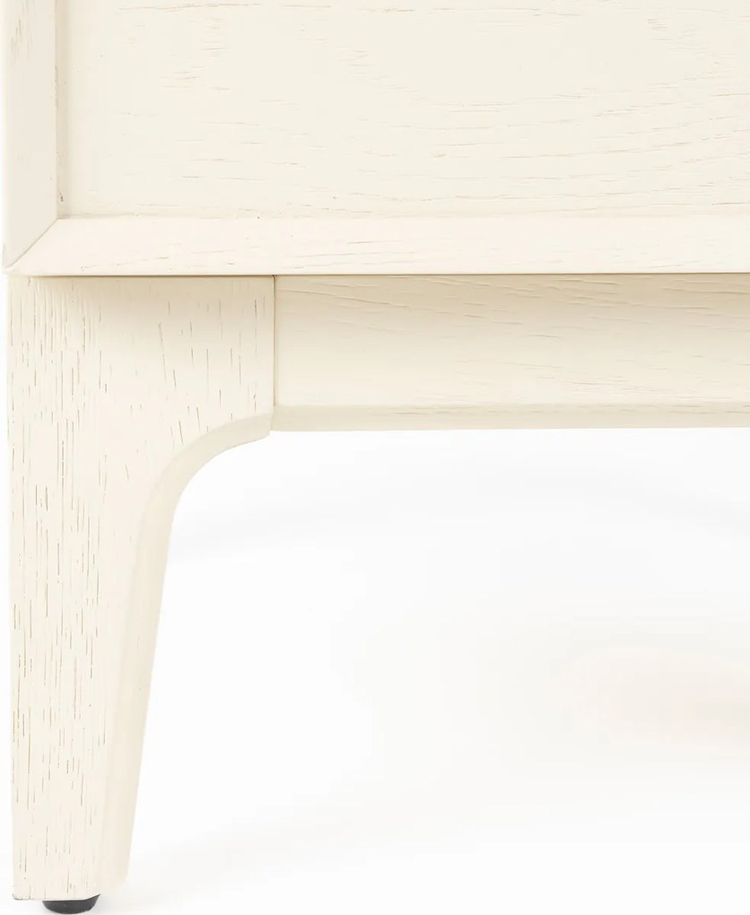 Zuiver June Design Nachtkastje Beige Hout - 45x45x60cm.