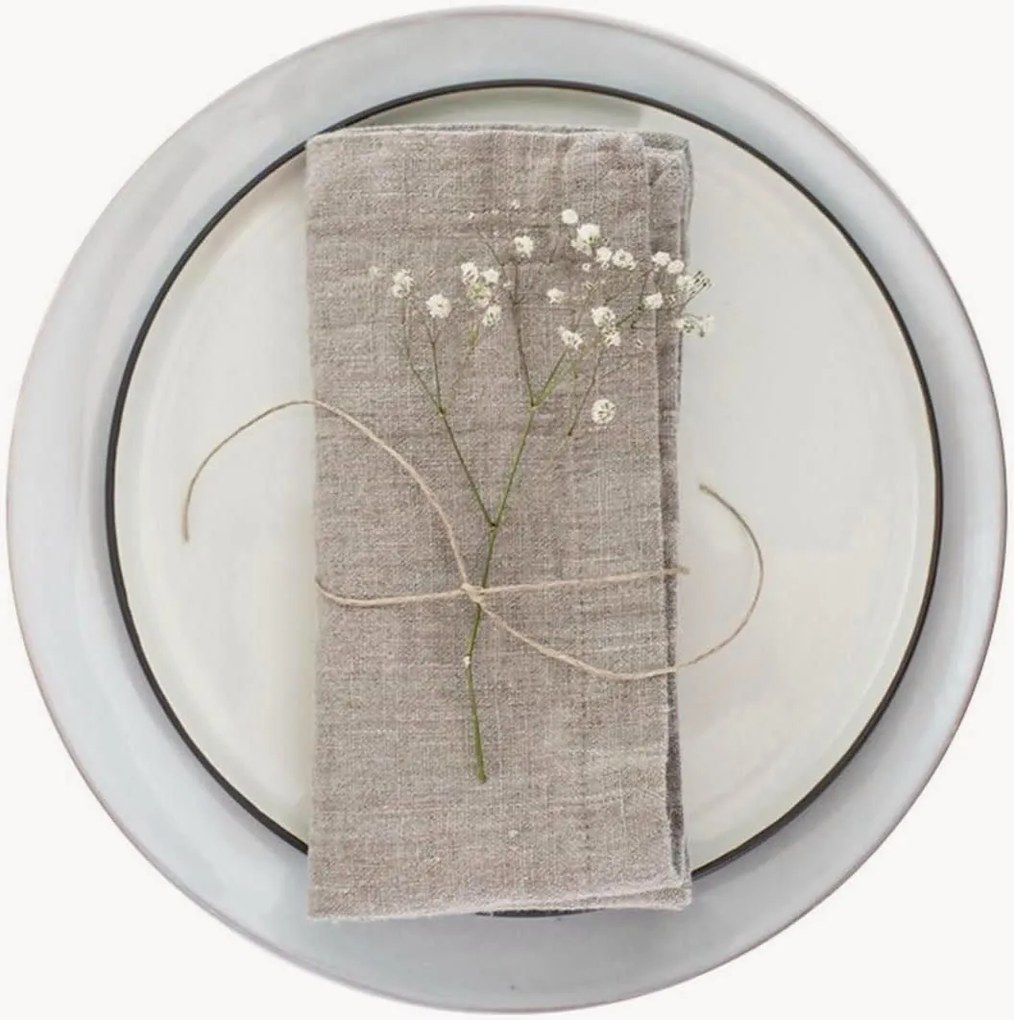 Linnen servetten Kaia, 2-delig