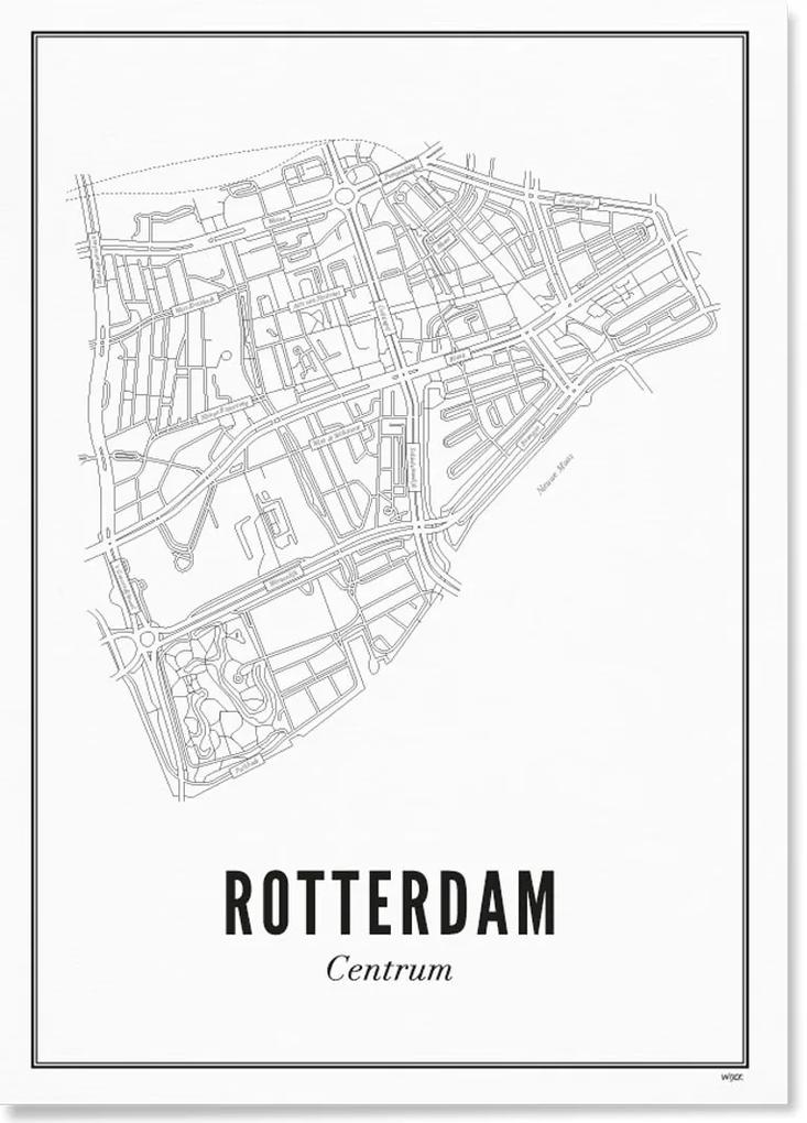 WIJCK Rotterdam Centrum print