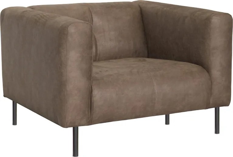 Fauteuil - Almada - leer Bull bruin 15