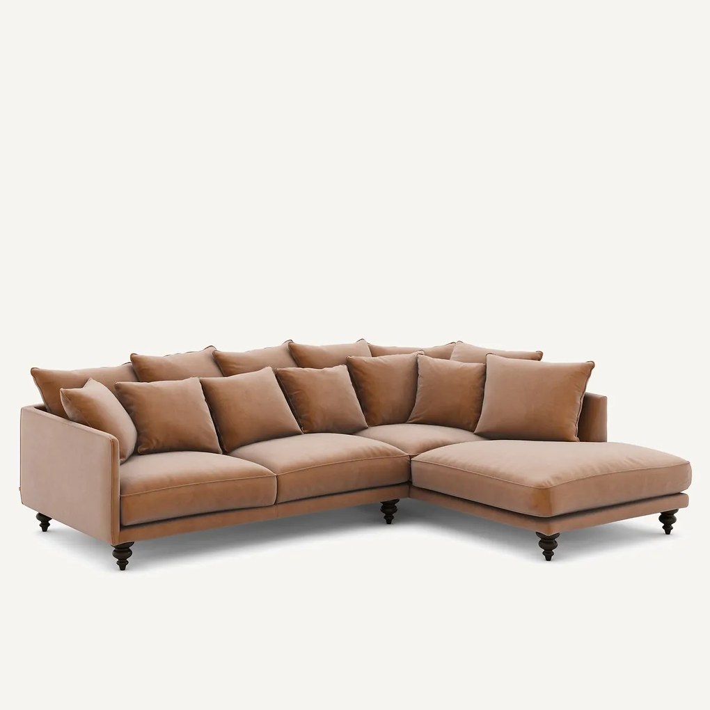 Fluwelen hoekbank, LAZARE