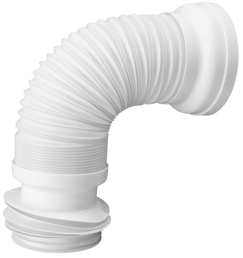 Bruckner flexibele wandclosetbocht uitschuifbaar 27,5-55cm