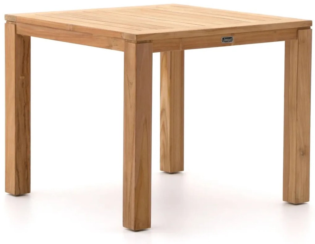 + 15% kassakorting | Tuin eettafel Sunyard  | Vierkant  | Tuintafel Teakhout | 90x90cm | 4 personen | Kees Smit Tuinmeubelen
