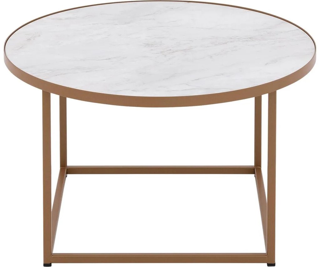 Goossens Salontafel Livia, Rond 61 cm, 35 cm hoog