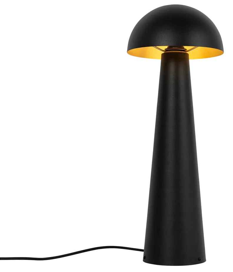 Buiten vloerlamp zwart 65 cm - Mushroom