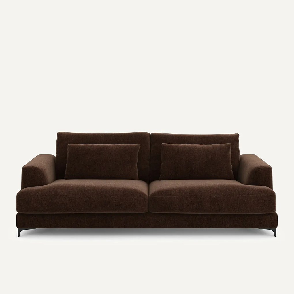 4-zits slaapbank fluweel chenille, Marsile