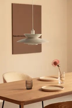Hanglamp Van Ijzer Alicia Beige – Crème - Sklum