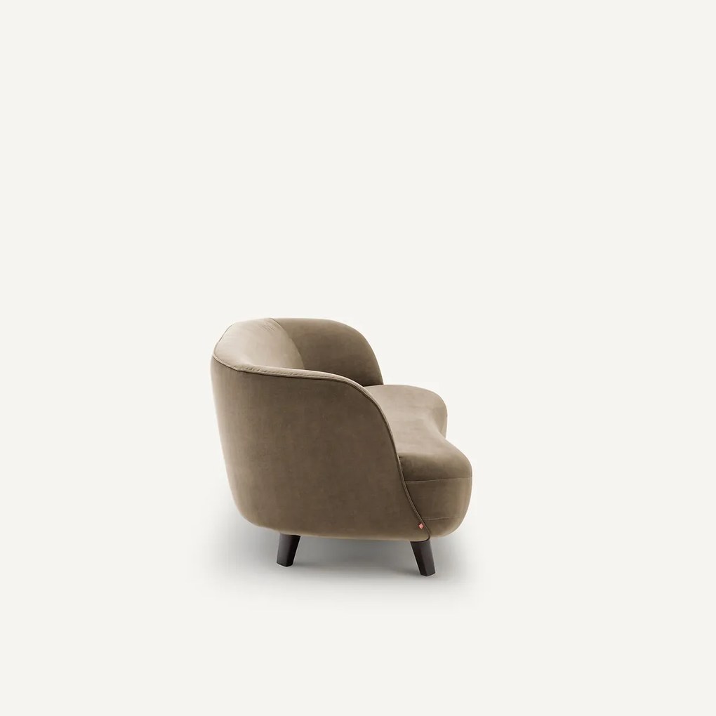 XS Sofa, in fluweel, ROSEBURY, ontwerp door Emmanuel Gallina