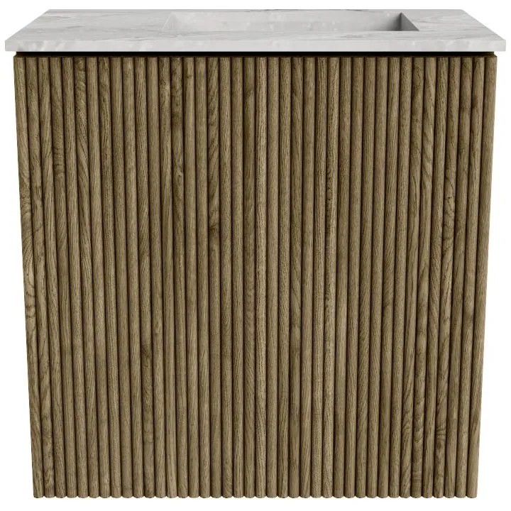 Mondiaz Joya DLux 40cm toiletmeubel dusk met wastafel faye rechts zonder kraangat glace